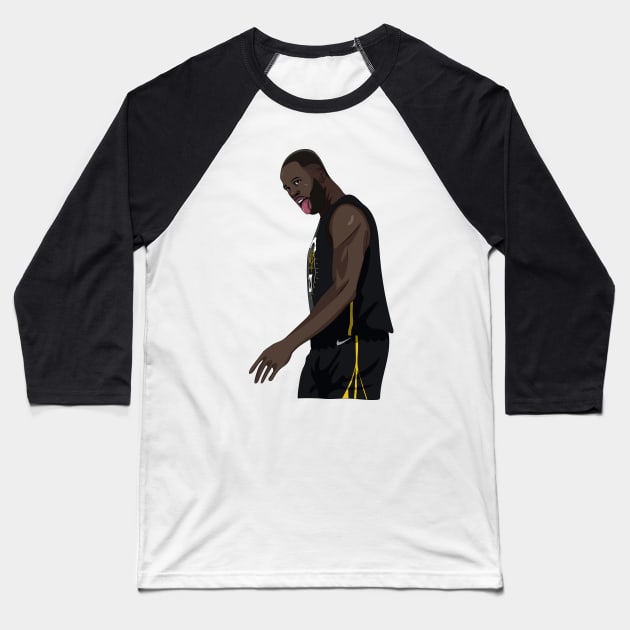 Draymond Green Baseball T-Shirt by xavierjfong